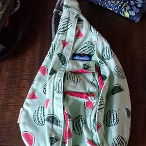 KAVU Watermelon Pattern Crossbody Bag